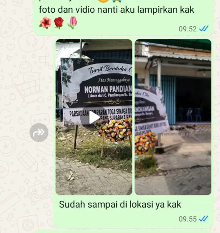 Pengiriman Karangan Bunga Banjararjo Ayah